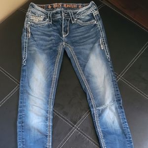 Rock Revival Skinny Jeans sz 25